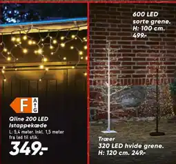 Bilka Qline 200 LED Istappekæde tilbud