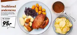 Bilka Traditional andemenu tilbud