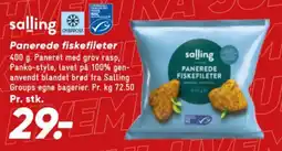 Bilka Salling panerede fiskefileter tilbud