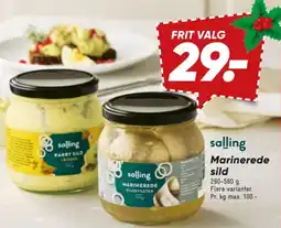 Bilka salling marinerede sild tilbud