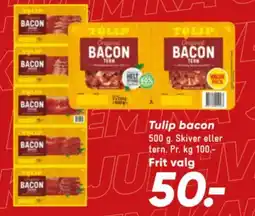 Bilka Tulip bacon tilbud