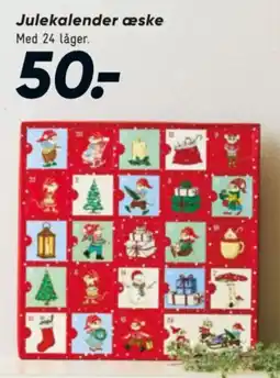 Bilka Julekalender æske tilbud