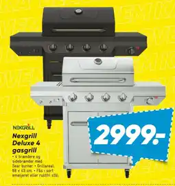 Bilka Nexgrill Deluxe 4 gasgrill tilbud