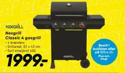 Bilka Nexgrill Classic 4 gasgrill tilbud