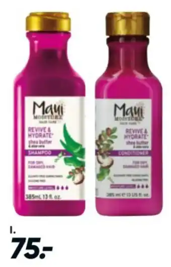 Maui Moisture Revive & Hydrate shampoo conditioner