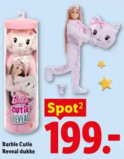 Lidl Barbie Cutie Reveal dukke tilbud