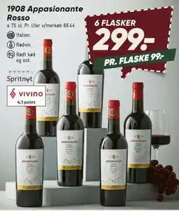 Bilka 1908 Appassionante Rosso tilbud