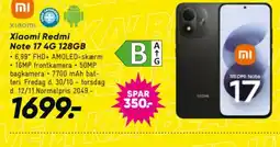 Bilka Xiaomi Redmi Note 17 4G 128GB tilbud