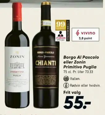 Borgo Al Pascolo eller Zonin