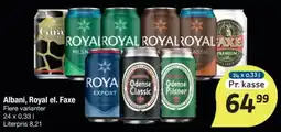 Fakta Tyskland Albani, Royal el. Faxe tilbud