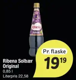 Fakta Tyskland Ribena Solbær Original tilbud