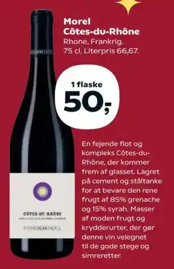 Kvickly Morel Côtes-du-Rhône tilbud