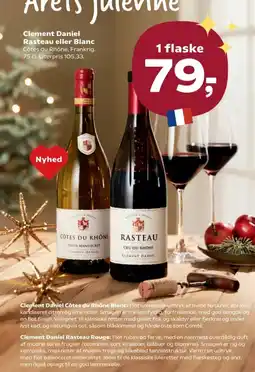 Kvickly Clement Daniel Rasteau eller Blanc tilbud