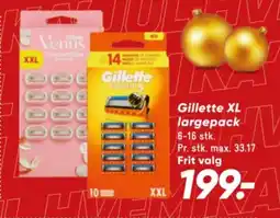 Bilka Gillette XL tilbud
