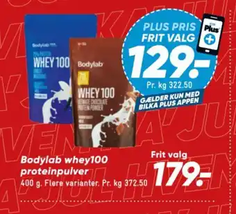 Bodylab whey100 proteinpulver