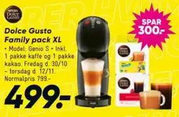 Bilka Dolce Gusto Family pack XL tilbud