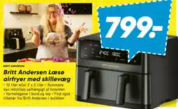 Bilka Britt Andersen Læsø airfryer med skillevæg tilbud