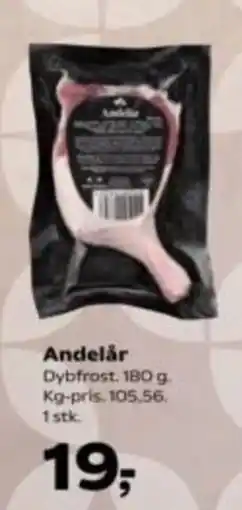 Kvickly Andelår tilbud