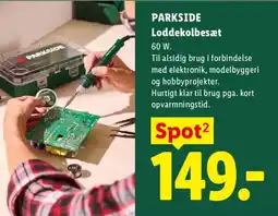 Lidl Parkside Loddekolbesæt tilbud