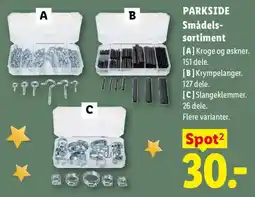 Lidl Parkside Smådels-sortiment tilbud
