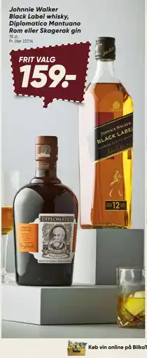 Bilka Johnnie Walker Black Label whisky tilbud