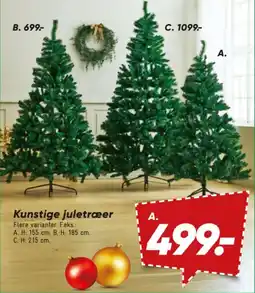 Bilka Kunstige juletræer tilbud