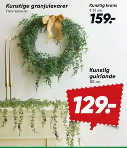 Bilka Kunstig guirlande tilbud