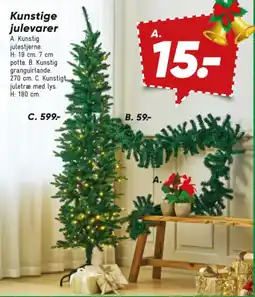 Bilka Kunstige julevarer tilbud