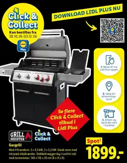 Lidl Grill Meister Gasgrill tilbud