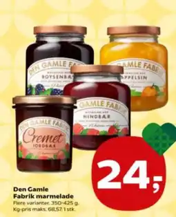 Kvickly Den Gamle Fabrik marmelade tilbud
