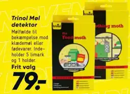 Bilka Trinol Møl detektor tilbud