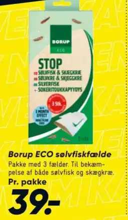 Bilka Borup ECO sølvfiskfælde tilbud