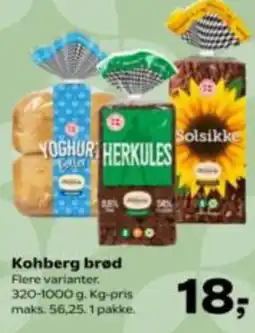 Kvickly Kohberg brød tilbud