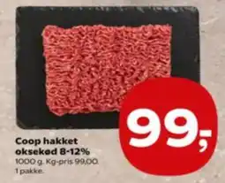 Kvickly Coop hakket oksekød tilbud