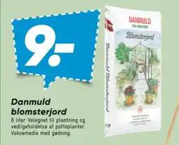 Bilka Danmuld blomsterjord tilbud