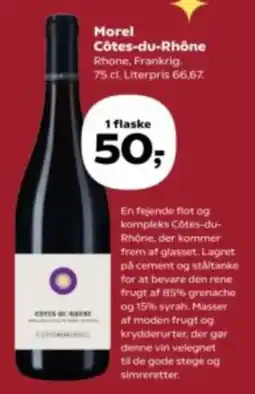 Kvickly Morel Côtes-du-Rhône tilbud