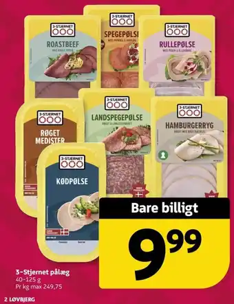3-stjernet pålæg