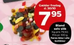 Kvickly Bland selv slik tilbud