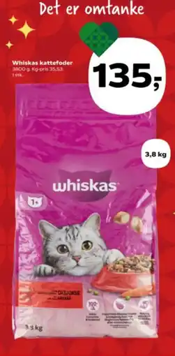 Kvickly Whiskas kattefoder tilbud