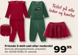 Kvickly Friends 2-delt sæt eller nederdel tilbud