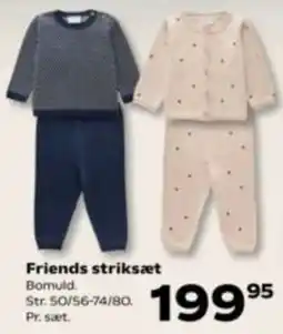 Kvickly Friends striksæt tilbud