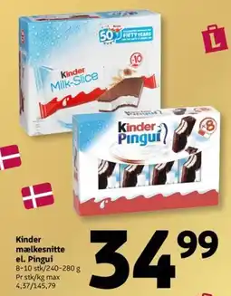 Løvbjerg Kinder mælkesnitte tilbud