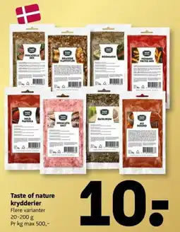 Løvbjerg Taste of nature krydderier tilbud
