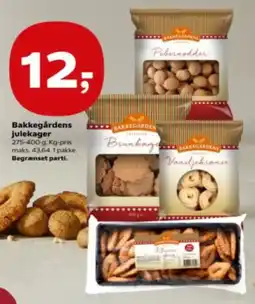 Kvickly Bakkegårdens julekager tilbud