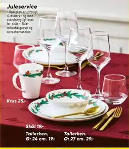Bilka Juleservice tilbud