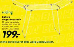 Bilka Salling vingetørrestativ tilbud