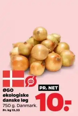 Netto ØGO økologiske løg tilbud