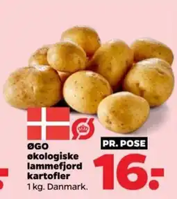 Netto ØGO økologiske lamme fjord kartofler tilbud