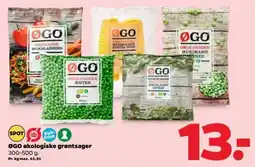Netto ØGO økologiske grøntsager tilbud