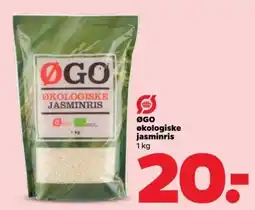 Netto ØGO økologiske jasminris tilbud